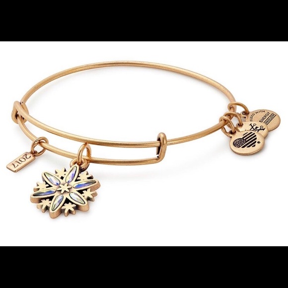 Alex and Ani Jewelry - Alex and Ani Snowflake Bangle